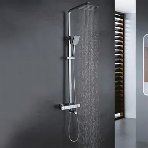 Fabrika doğrudan satmak tek kolu termostatik Inwall musluklar duş yağmur sistemleri