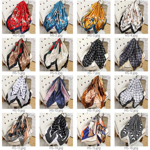 Bonnet de nuit 2 en 1 <span class=keywords><strong>fait</strong></span> <span class=keywords><strong>main</strong></span> avec foulard en soie 90 cm, bonnets de nuit en rayonne douce au crochet - Filet élastique pour cheveux - Product Image 5