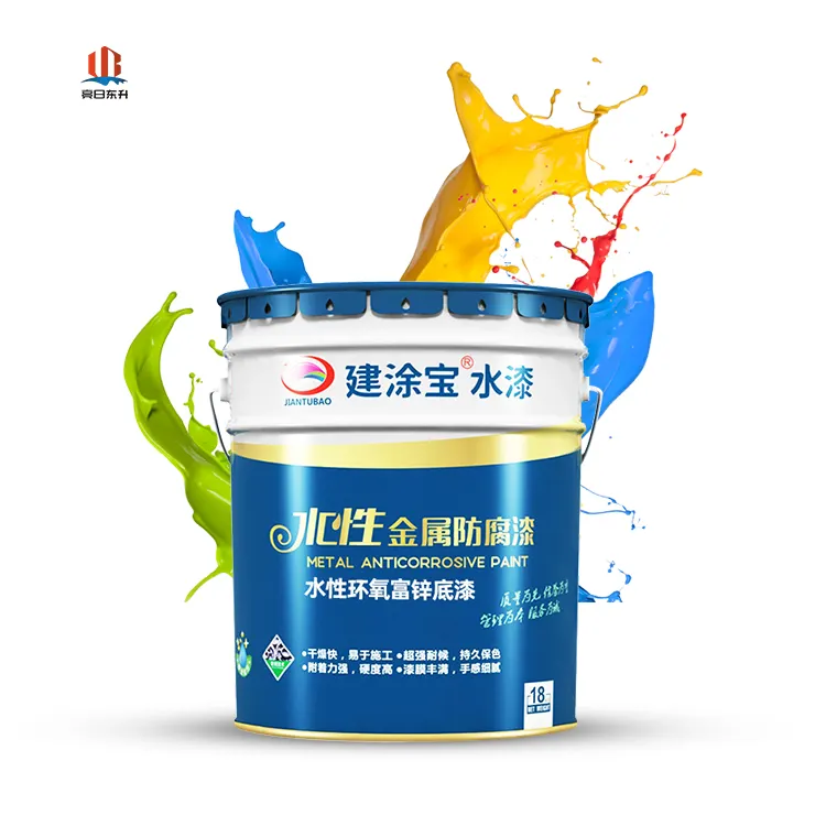 Hiệu Suất Cao Lớp Phủ Epoxy Waterbased Epoxy Chống Ăn Mòn Kẽm Sơn Kim Loại