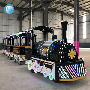 Le parc d'attractions électrique sans rail à ruban noir à la mode monte un style personnalisé à vendre - Product Image 3