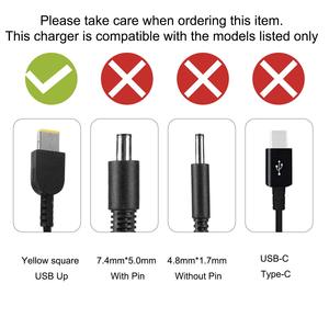 Chargeur d'ordinateur portable adaptateur secteur 45W 65W 90W pour <span class=keywords><strong>Lenovo</strong></span> ThinkPad <span class=keywords><strong>T430</strong></span> T440 T440P T450 T460S T540P T560 E440 E450 G50 Z50 Chargeur - Product Image 5