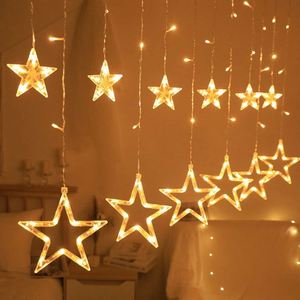 Promotion Eid Mubarak Ramadan Christmas <b>LED</b> <b>Star</b> Moon <b>Light</b> Mini PVC 100 Sheets IP65 Rated Home Decorations - Product Image 1