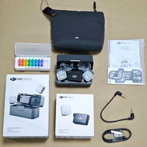 Micro sans fil DJI Mic Mini 2 (2 émetteurs + 1 récepteur + étui de charge) compatible <span class=keywords><strong>iPhone</strong></span> Android Caméra 48H d'autonomie pour Vlog Interview Live - Product Image 6