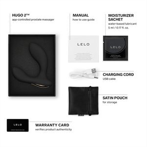 Усовершенствованный Мужской Вибратор <span class=keywords><strong>LELO</strong></span> Hugo 2, Bluetooth-приложение, массажер простаты с 10 настройками, водонепроницаемые и перезаряжаемые секс-игрушки - Product Image 2