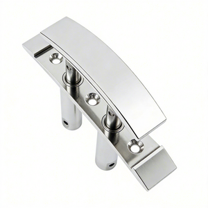 Nouveautés : Étriers pliants de luxe en acier inoxydable 316L, poli miroir, pour matériel marin - Product Image 5