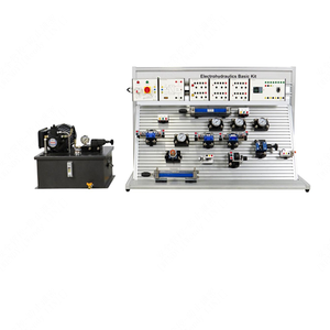 Kit de base d'électrohydraulique, équipement didactique pour la formation professionnelle en laboratoire - Product Image 1
