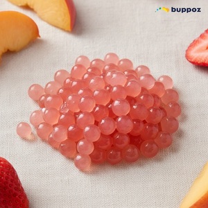 Té de burbujas enlatado con jugo de durazno y fresa - Product Image 4