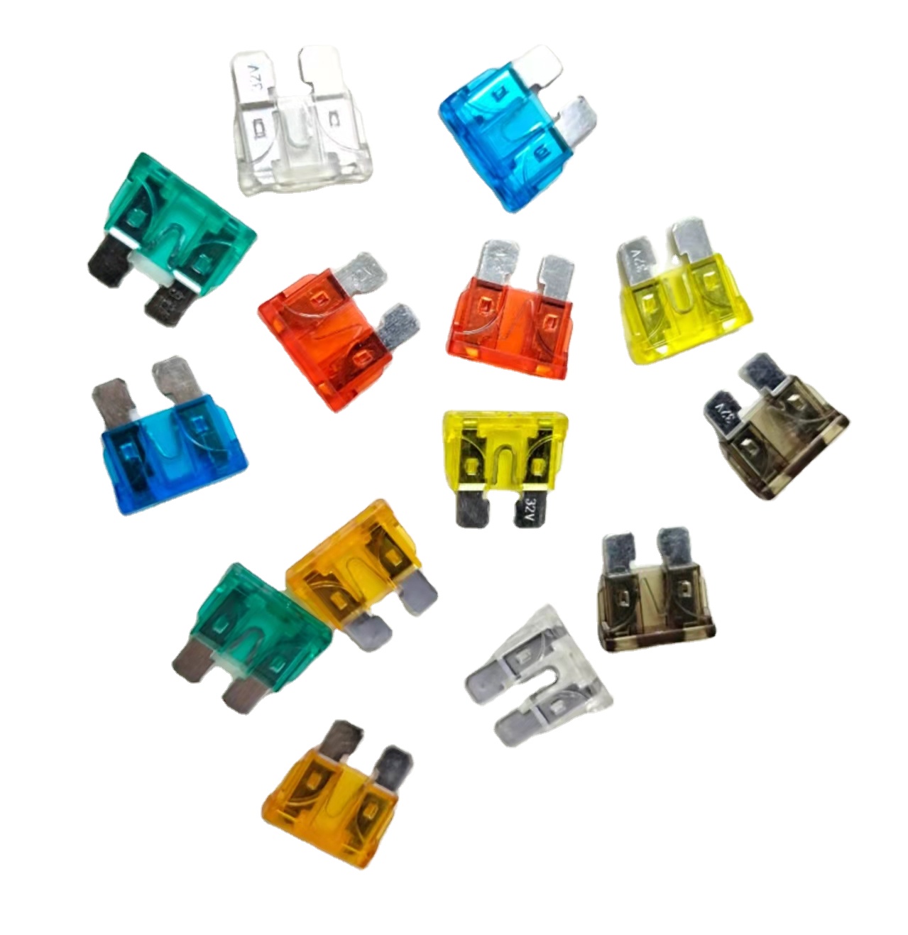 Оптовая продажа, функциональный и красочный Стандартный автомобильный предохранитель, высококачественный автомобильный предохранитель