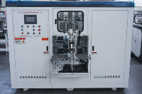 Machine automatique JDSL de type S à quatre plis pour sacs sur rouleau avec technologie de scellage oscillant pour sacs longs professionnels