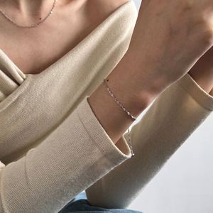 Dylam Water Wave Chain 5A Zirconia Pendant <b>Bracelets</b> Tarnish Free 925 Silver Fine Jewelry Women <b>Bangles</b> & <b>Bracelets</b> - Product Image 4