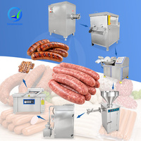 Machine automatique à saucisses OCEAN, remplisseuse pneumatique de saucisses, ligne de production de saucisses