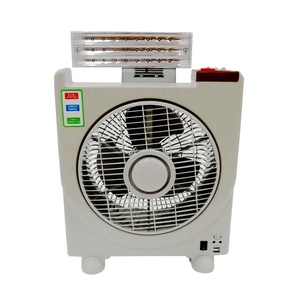 Ventilateur solaire compact 18W rechargeable par énergie solaire, idéal pour le camping et les activités de plein air - Product Image 6