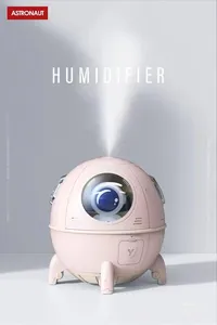 2023 गर्म बिक्री डेस्कटॉप अंतरिक्ष यात्री Humidifier अंतरिक्ष कैप्सूल प्यारा मिनी हवा Humidifier धुंध स्प्रेयर Aromatherapy Humidifier