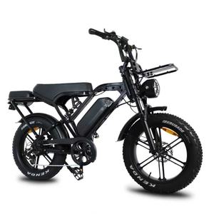 Vélo électrique 20 pouces 48V 15Ah Fatbike à suspension intégrale pour adultes, Vélo de ville électrique, Disponible depuis nos entrepôts UE, Royaume-Uni, États-Unis, Brésil - Product Image 3