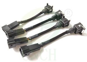 Adaptor EV1 injektor bahan bakar kualitas tinggi, adaptor untuk Honda Harness Civic Prelude Integra - Product Image 4
