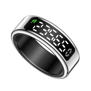 2025 Islamic Gift Smart Zikr Ring Tasbih Tally Prayer Waterproof Fitness Tracker <b>Heart</b> Rate Blood Oxygen Sleep Monitor OLED - Product Image 2