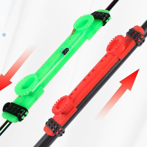 Réglable Rapide Rétracteur Canne À Pêche Ligne Enrouleur Clip Petite Boucle En Silicone Conseil Engrenage <span class=keywords><strong>Carpe</strong></span> Cible Équipement De Pêche Accessoire - Product Image 3