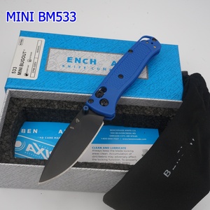 Navaja de bolsillo de emergencia con diseño de punta caída, mango de fibra de nailon, apertura con pomo de pulgar, personalización profesional. - Product Image 1