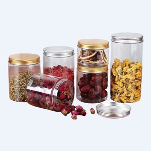 Rõ ràng Nhựa 100ml 200ml lưu trữ <span class=keywords><strong>container</strong></span> <span class=keywords><strong>Jar</strong></span> cho Cookie lưu trữ cơ thể chà Kem Mỹ phẩm sản phẩm-bao bì thực phẩm rỗng <span class=keywords><strong>Jar</strong></span> - Product Image 1