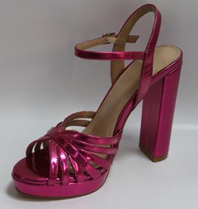 Nuovi <span class=keywords><strong>Sandali</strong></span> da Donna alla Moda <span class=keywords><strong>con</strong></span> Plateau e <span class=keywords><strong>Tacco</strong></span> Alto, Comodi <span class=keywords><strong>con</strong></span> Chiusura Slip-On, Caratteristiche Morbide e Cinturini Luccicanti - Product Image 1