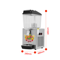 Distributeur de jus et de boissons miniatures en acier inoxydable de qualité commerciale, écologique, pour fruits mélangés, vente en gros