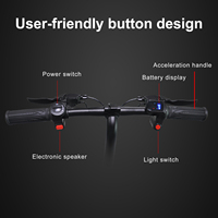 Bicicleta Eléctrica Híbrida Plegable Ligera con Batería de Litio de 36V 7.5Ah, Motor Trasero sin Escobillas de 350W y 270Wh para Desplazamientos