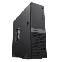 Sohoo S511 Slim Mid Tower Desktop Computer Case Used Full Tool-Less Design 4x USB Ports Quick Release ODD/HDD ATX Front Port Fan