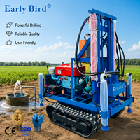 Machine de forage de puits d'eau sur chenilles personnalisée, 200 m, pour les projets de construction et de forage de nappes phréatiques