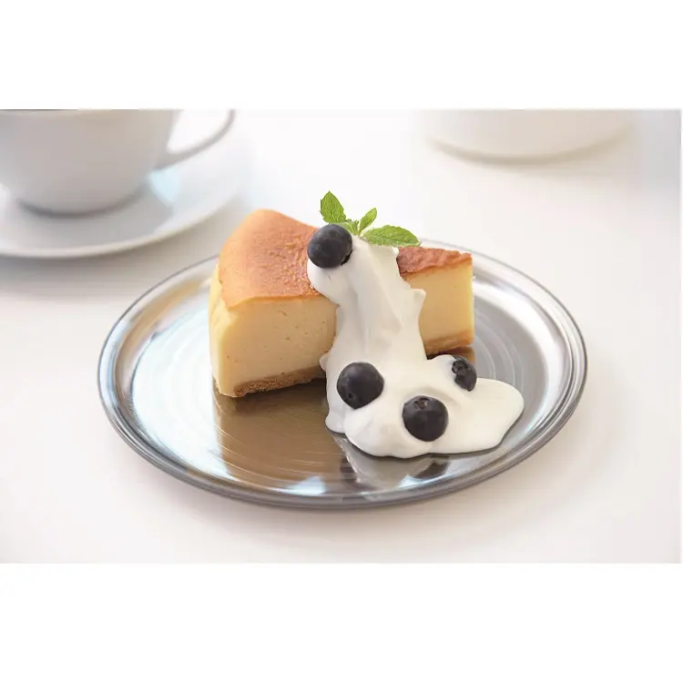 Japonya kafeler açık yuvarlak şeker plastik yemekleri restoran servis tabağı tepsi için parti