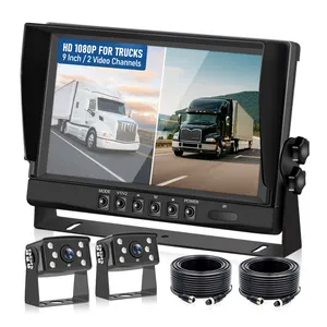DC line 7 Inch 7588 TFT Color LCD Car Monitor 2 Video AV Input Rearview Display Factory's own mold