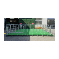 Grande cage à moutons pratique pour chèvres Nouvel équipement agricole avec gestion facile du bétail Panneaux de clôture à moutons pour les soins