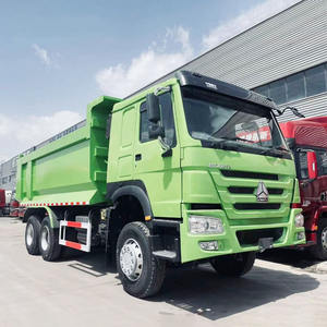 HOWO truk sampah bekas, truk pembuang 6x4 371HP daya kuat tugas berat - Product Image 6