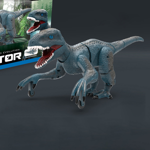 Enfants télécommande infrarouge dinosaure marche RC Robot dinosaure avec son réaliste marche dinosaure <span class=keywords><strong>Velociraptor</strong></span> - Product Image 2