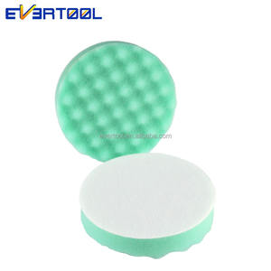 EVERTOOL Kit de cirage de voiture Tampons de polissage Tampons de polissage Bonnets Éponge et matériau en mousse Compatible avec la perceuse - Product Image 4