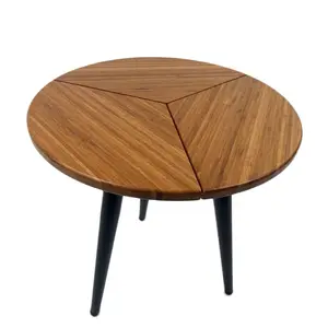 שולחן קפה ronde basse סלון wohnzimmer שולחן קפה tisch mesa de cento para sala tisch ידידותי לסביבה שולחנות אוכל במבוק אוכל שולחנות אוכל