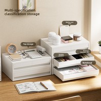 Boîte de rangement de bureau empilable en plastique PP japonais JX Funa pour papier A4, utilisation dans le salon et sur le bureau