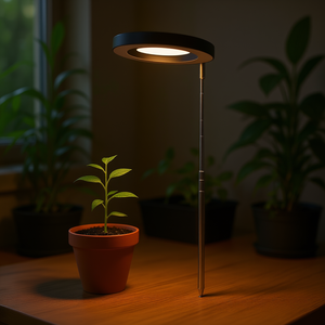 Lampe de culture LED à spectre complet CJ-CJYL2526397 15W, corps en aluminium, puce COB, intensité réglable, pour la croissance des plantes et le démarrage des semis - Product Image 2