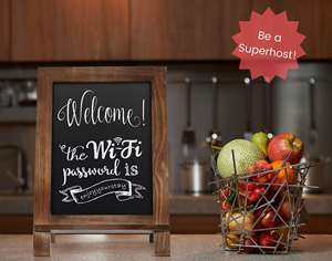 <span class=keywords><strong>Pizarra</strong></span> de escritorio de tres <span class=keywords><strong>patas</strong></span> de tamaño personalizado <span class=keywords><strong>con</strong></span> soporte <span class=keywords><strong>Pizarra</strong></span> Tablero de menú para el hogar o la Cafetería - Product Image 2