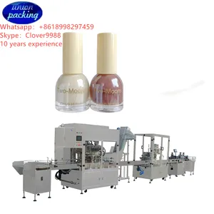 Machine de remplissage de bouteilles en plastique/verre, décoration de colle à ongles, fabricant chinois, vernis à ongles/huile essentielle, petit flacon