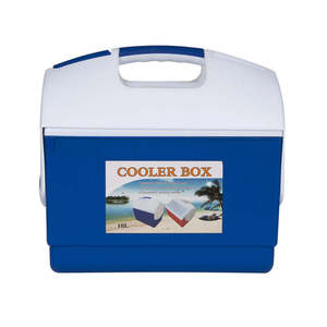 Portable 10L boîte de <span class=keywords><strong>conservation</strong></span> d'isolation alimentaire poignée Rotation longue pêche sur glace en plein air en plastique glacière - Product Image 1