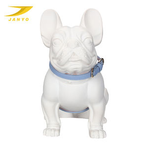 अनुकूलित व्यक्तिगत वास्तविक चमड़े और शाकाहारी चमड़े के कुत्ते कॉलर नीले समायोज्य कुत्ते कॉलर - Product Image 3