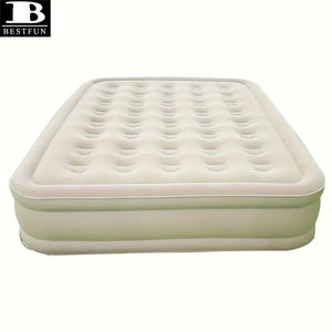 Matelas pneumatique surélevé portable avec pompe intégrée, <span class=keywords><strong>lit</strong></span> gonflable auto-gonflant pour la maison, les invités, le camping en intérieur, les camping-cars - Product Image 3