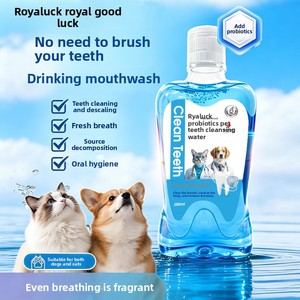 Enjuague Bucal Comestible para Perros y Gatos - Solución Probiótica para la Limpieza Dental, Eliminación de Sarro y <span class=keywords><strong>Mal</strong></span> <span class=keywords><strong>Aliento</strong></span> - Product Image 5