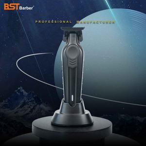 Vente en gros OEM <span class=keywords><strong>Tondeuse</strong></span> électrique avec T Blade DLC <span class=keywords><strong>Tondeuse</strong></span> à cheveux rechargeable finie pour barbier Graver Détail Utilisation - Product Image 1