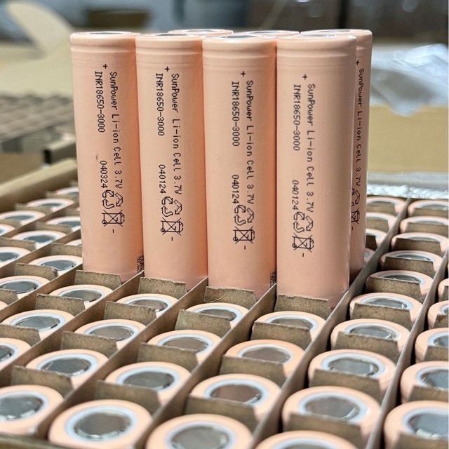 18650 3000mAh 10C Cylindrical Lithium Ion ICR18650 Cell 10C Cylindrical Lithium Ion ICR18650 Cell for Power Tools Electric