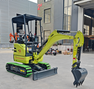 Nieuwe 1,2 ton 2 ton minigraafmachine EPA Euro 5 motor hydraulische rupsgraafmachine rotatie boerderij tuin graafmachine fabrieksprijs - Product Image 1