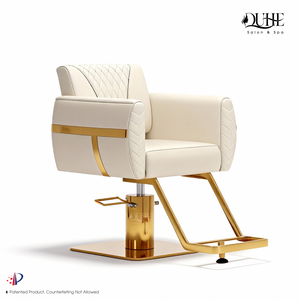 Nội thất salon, thiết bị làm đẹp, tiệm cắt tóc hiện đại, ghế salon tóc, ghế cắt tóc bằng kim loại, ghế cắt tóc bằng da - Product Image 5