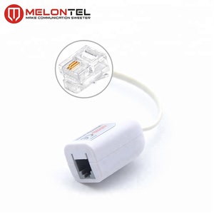 Divisor de módem VDSL <span class=keywords><strong>ADSL</strong></span> de puerto único RJ11, filtro Micro <span class=keywords><strong>ADSL</strong></span> Simple para piezas de telecomunicaciones, 1 unidad - Product Image 4