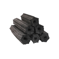 Charbon de bois de haute qualité pour barbecue, fabriqué à la machine, sans fumée, à haute teneur en carbone (>90%), durée de combustion de 4 à 5 heures, matière volatile <2%