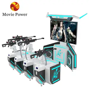 Unterhaltung Münzbetriebener 4-Spieler-Arcade-Schießspielmaschine